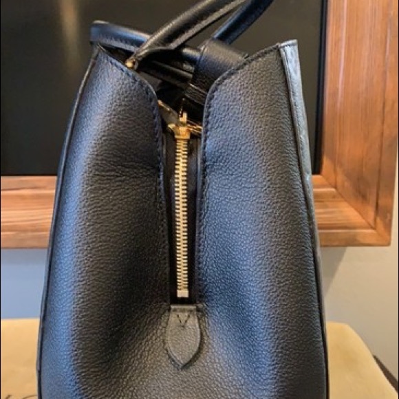 Montaigne Mm Noir Leather Satchel - Picture 5 of 8